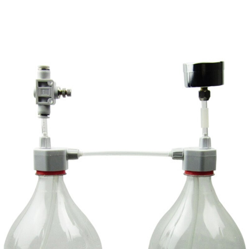 Q0KF Aquarium CO2 Generator DIY Fish Tank Carbon Dioxide System Kit Carbonated Beverage Preservation Bottle