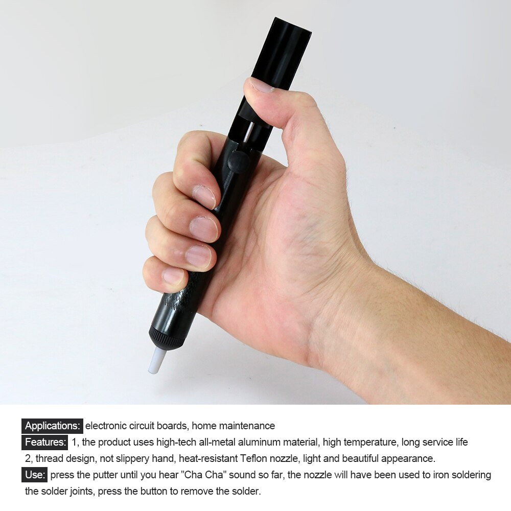 1 st Soldeer Tool Verwijdering Soldeerbout Desolder Aluminium Desolderen Vacuümpomp