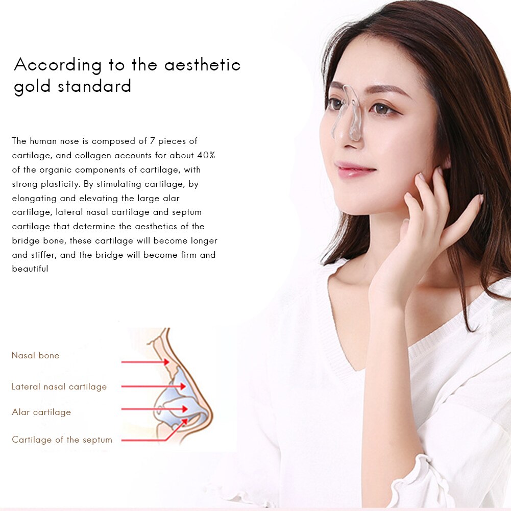 Silicone Nose Beauty Clip Nose Up Lifting Bridge Straightening Beauty Nose Clip