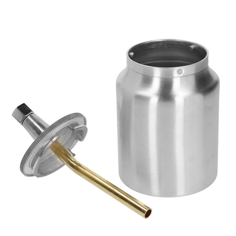 Luvas de jardinagem ferramentas de jardim spray copo alumínio 1000ml sucção alimentação pintura pulverizador pote chaleira pode luvas de segurança: 2.0 caliber