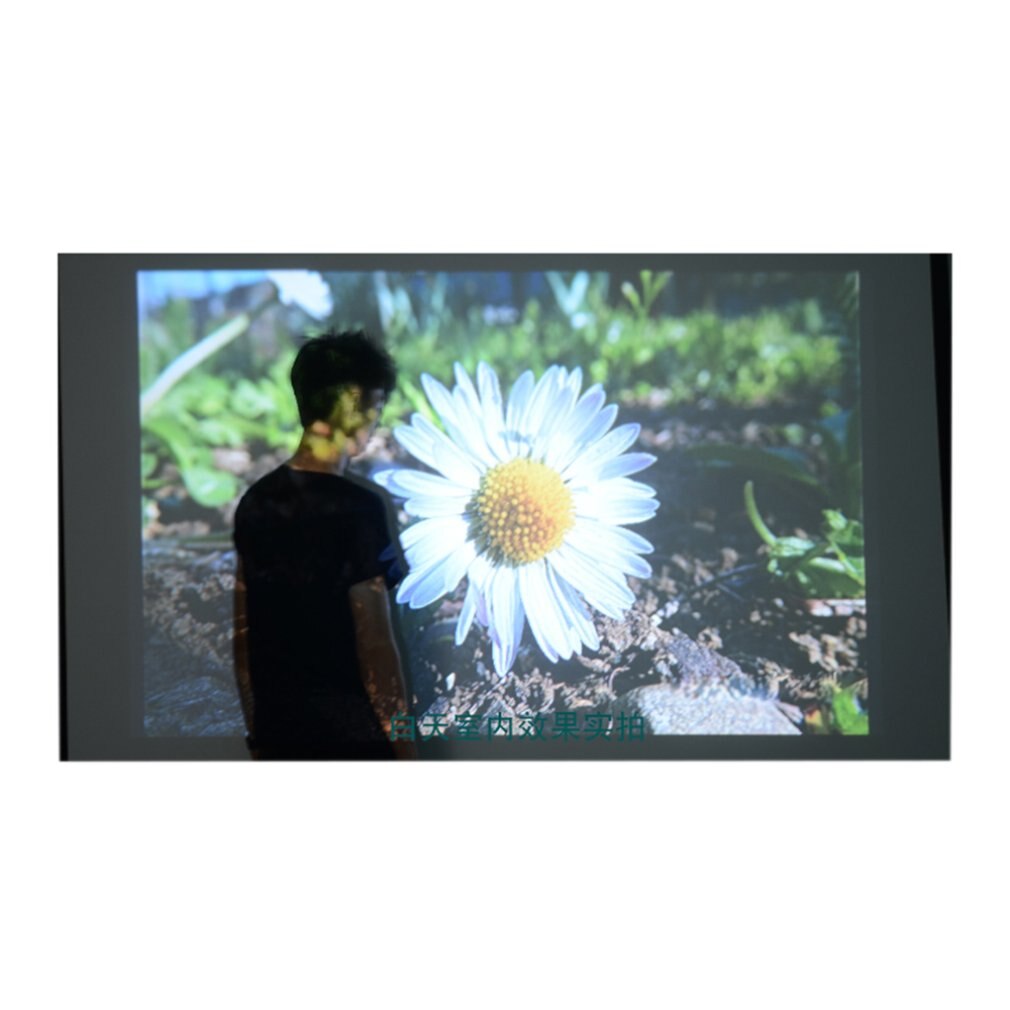 Yg300 bærbare miniprojektorer 600 lumen  yg300 320 x 240 pixel medieafspiller understøtter 1080p hd lcd led projektorer