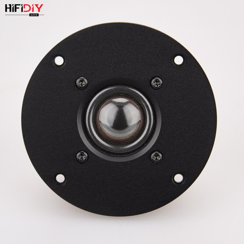 HIFIDIY LIVE 4 inch X1II Tweeter Speaker Unit aluminum transparent Silk membrane 6OHM30W Treble Loudspeaker silver 94 100 ~130mm