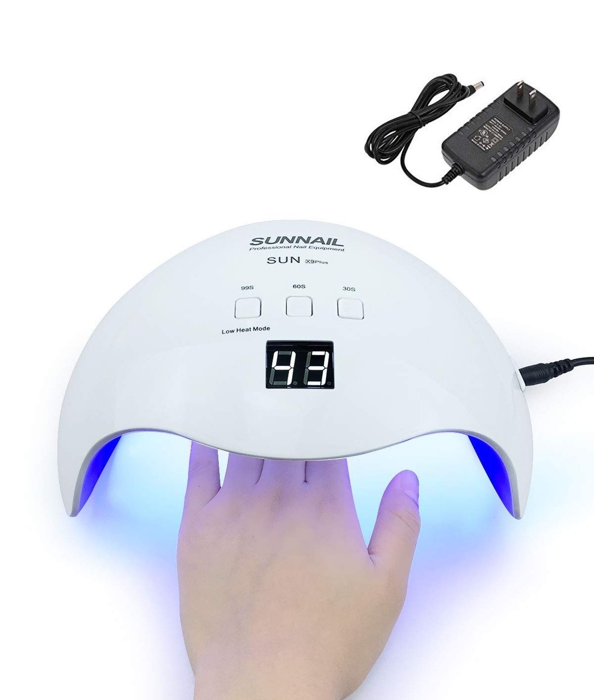 Uithardingslampen voor nagels, gel, droger voor gel, 48w lampen voor nail art, nagellamp, ledlamp voor nagels, uv-nagellamp, geschikt voor alle manicure-gelnagels.