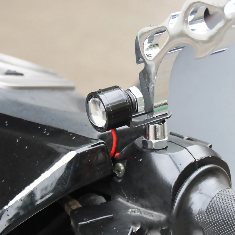 2 pièces moto oeil d'aigle lumière 12V diurne oeil lumière LED inverse sauvegarde stroboscopique Flash aigle lampe