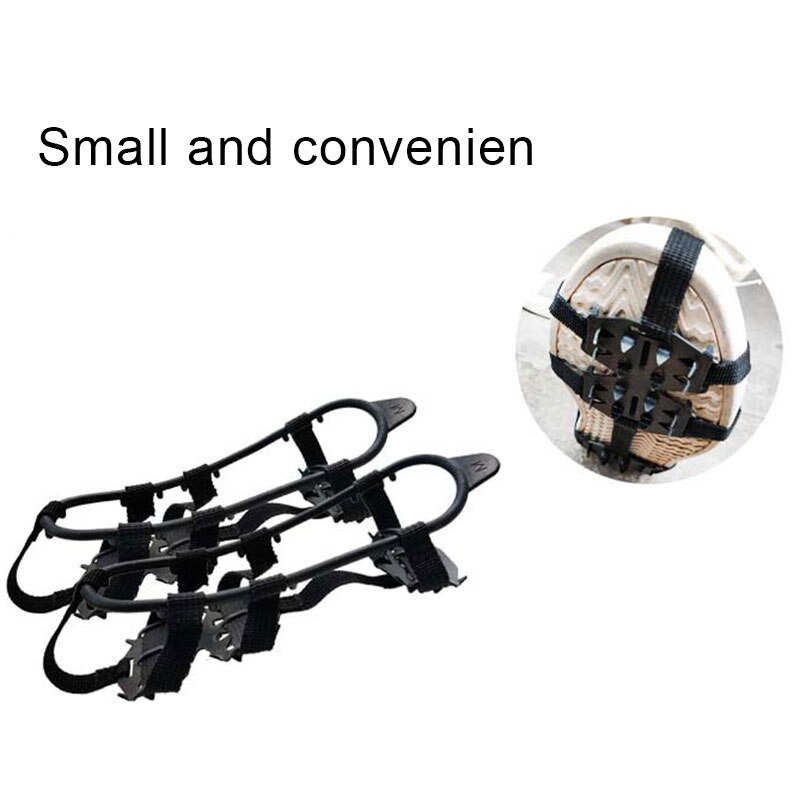 1 Pair Non-Slip Gripper Spikes Universal Gripper Spikes For Man Women Anti-Slip Shoe Accessories Cleats With Good Elasticity