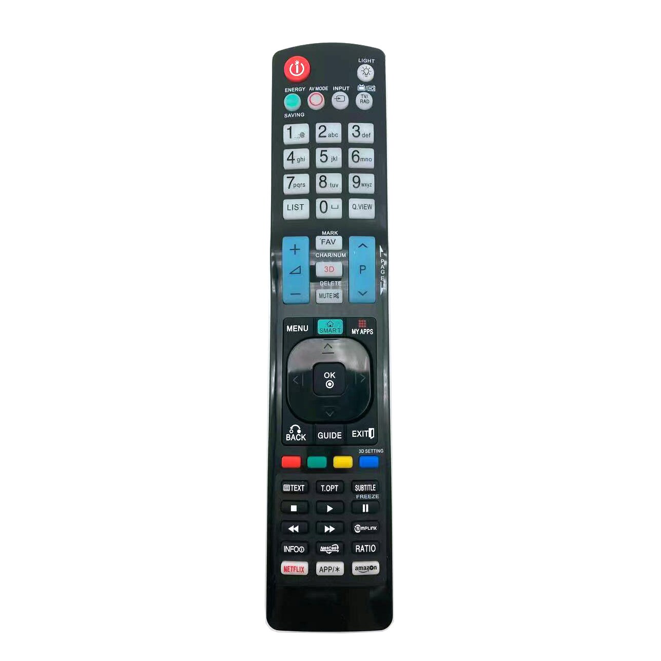 Fjernkontroll til lg  tv 32 la 620v 42 la 620s 42 la 620v 42 la 640s 42 la 641v 42 la 660v 42 ln 570v 42 ln 575v 42 ln 578v 47 la 6208 47 la 620v
