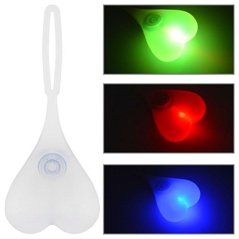 Cycling Balls Tail Light Silicone Bike Waterproof Night Essential LED Safety Warning Lights Bicycle Seat Back Egg Lamps
