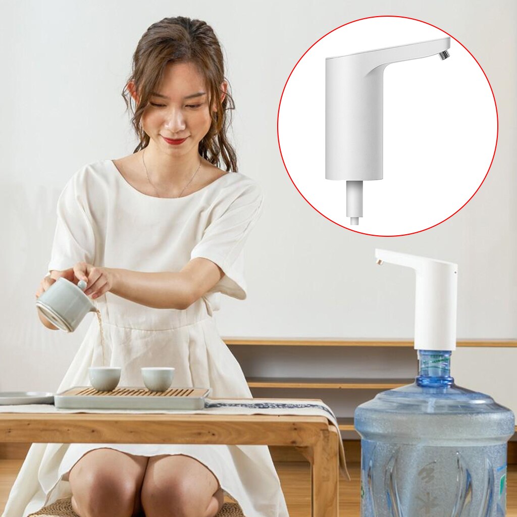 Automatic Water Dispenser Touch Switch Outdoor Indoor White PUMPING QUICKLY