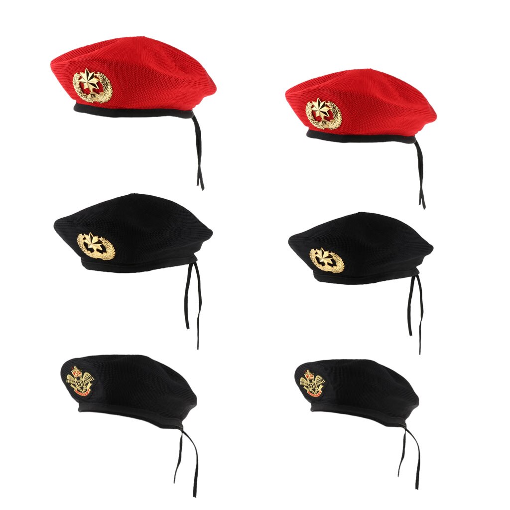 Accessorio Costume Cosplay punto regolabile berretto berretto cappello da marinaio