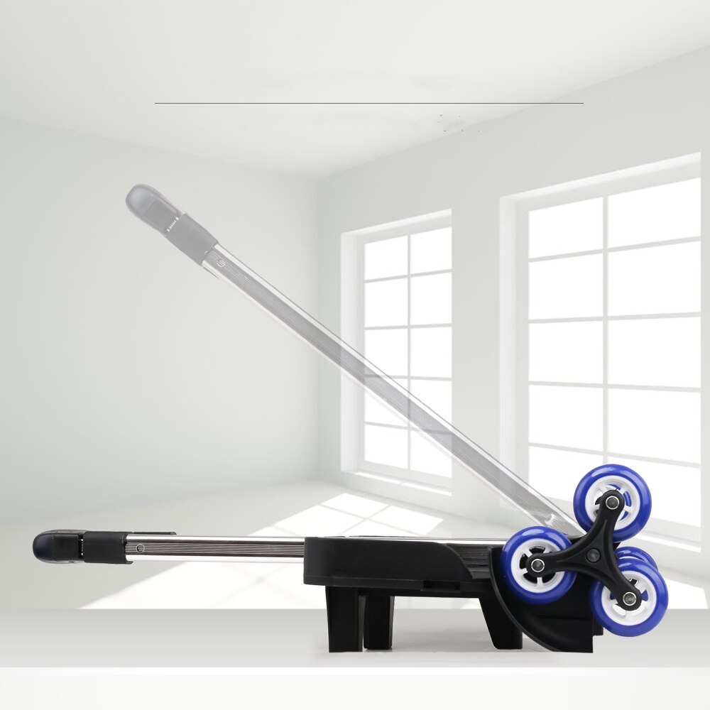 B-LIFE Folding School Bag Trolley Dolly Cart Student Backpack with Rolling Wheels Portable Luggage Cart Perfect for Childen