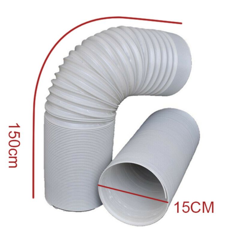 Portable Air Conditioner Hose Universal Mobile Air Conditioning Exhaust Pipe Venting Duct Hose Extension Kit zh1