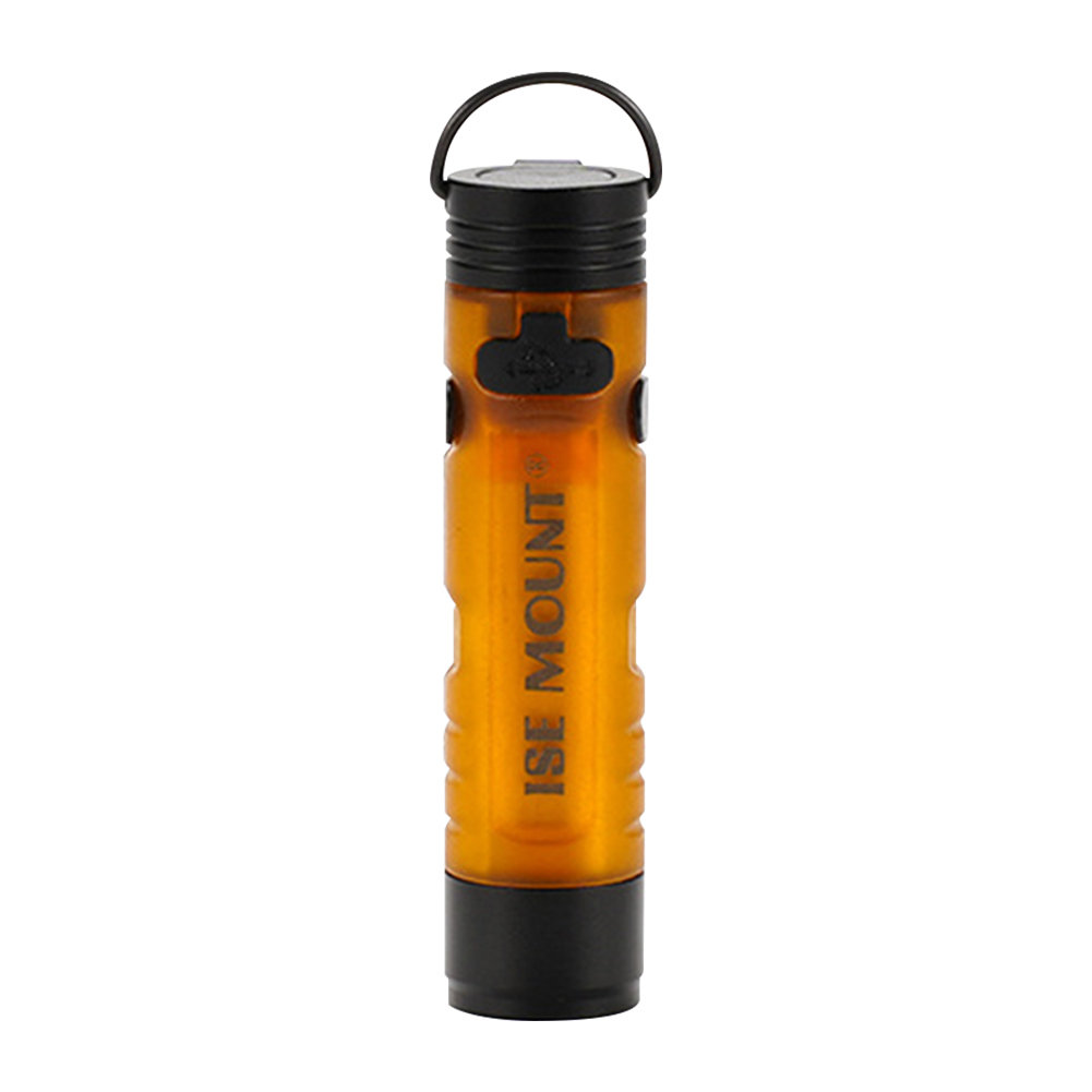 Mini linterna LED para exteriores con gancho magnético, linterna portátil para acampar, carga tipo C, antorcha de bolsillo para tienda de campaña: YELLOW