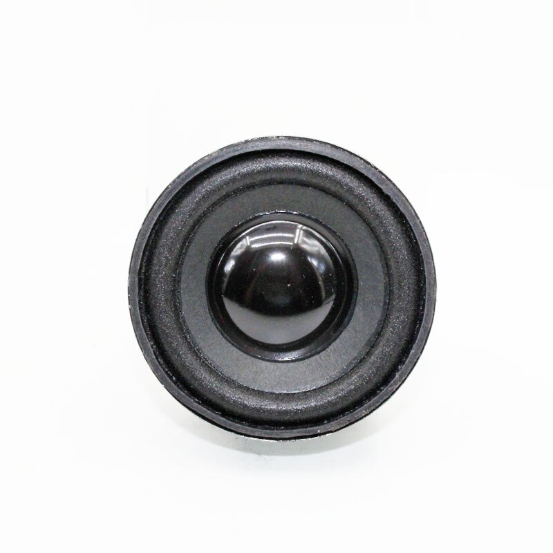 2pcs 3 Ohm 5W 50MM Musical Flowerpot Loudspeaker 45mm External Magnetic Speaker Foam Edge Black Bright Cap Height 25mm