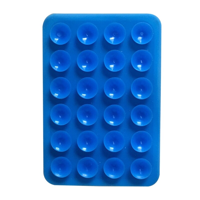 Kleine Stap Siliconen Telefoon Stickers Magic Sucker Enkelzijdige Vierkante Met Lijm Zuignap Sticker Mobiele Telefoon Accessoires: 2
