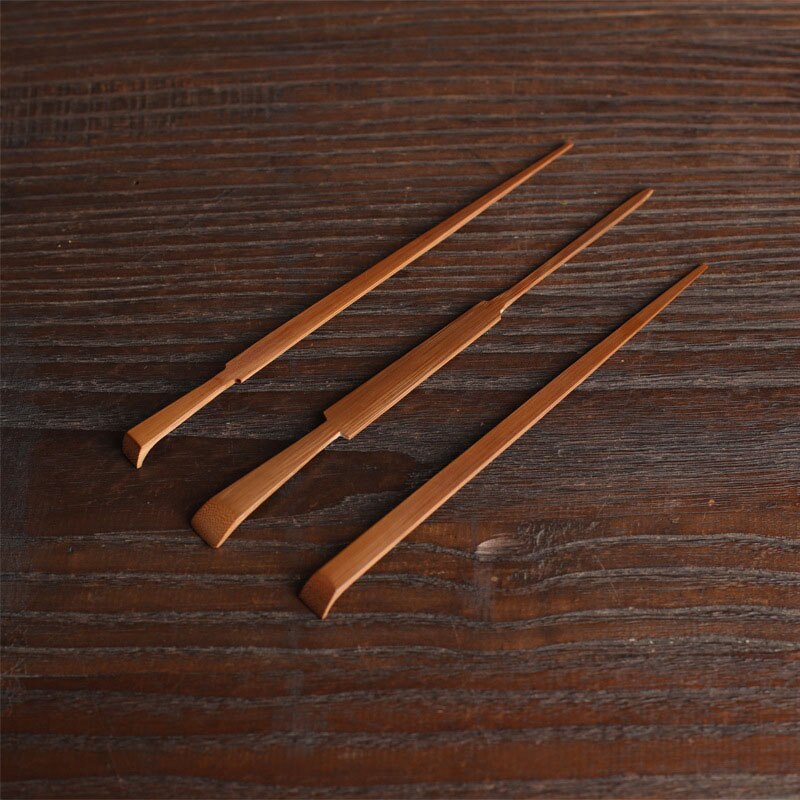 Palitos de hojas de té de bambú, cuchara Matcha, utensilios para ceremonia del té, herramienta, accesorios, 1 ud.