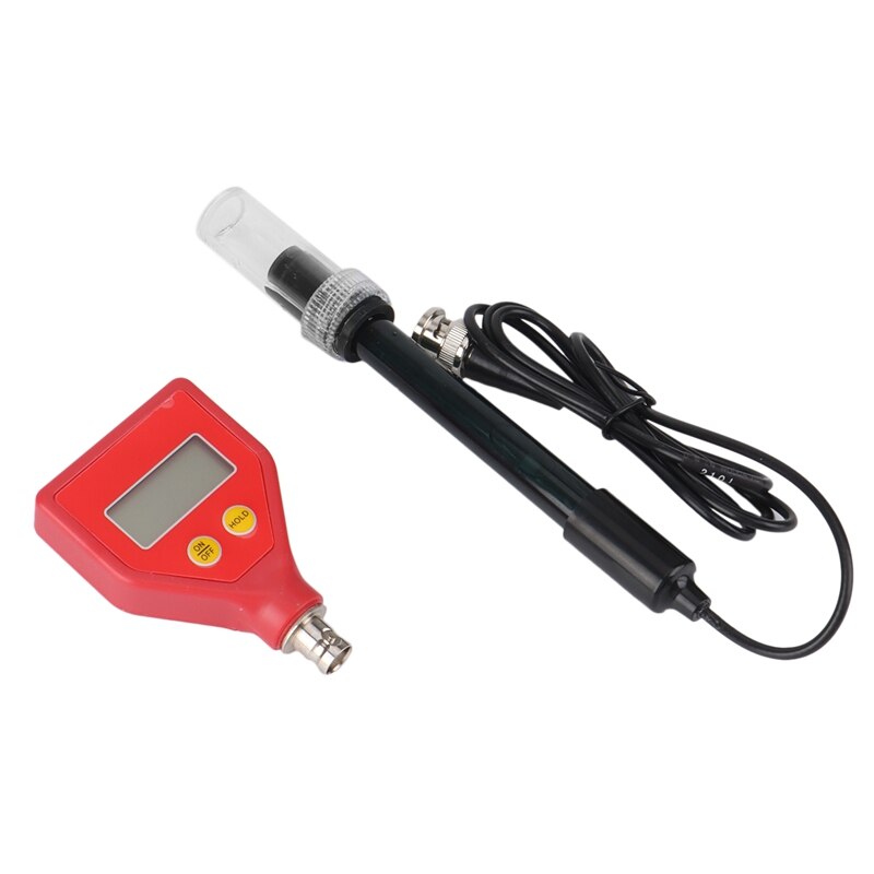 Digital Skin PH Meter for Beauty Health Surface PH Electrode Tester for Soil Leather Paper Acidity Meter