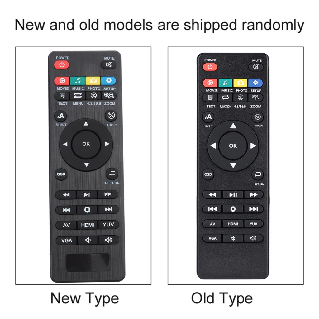 Reproductor multimedia Hd 1080P HD HDMI, compatible con Audio y vídeo, caja con Control remoto IR, 110V-240V