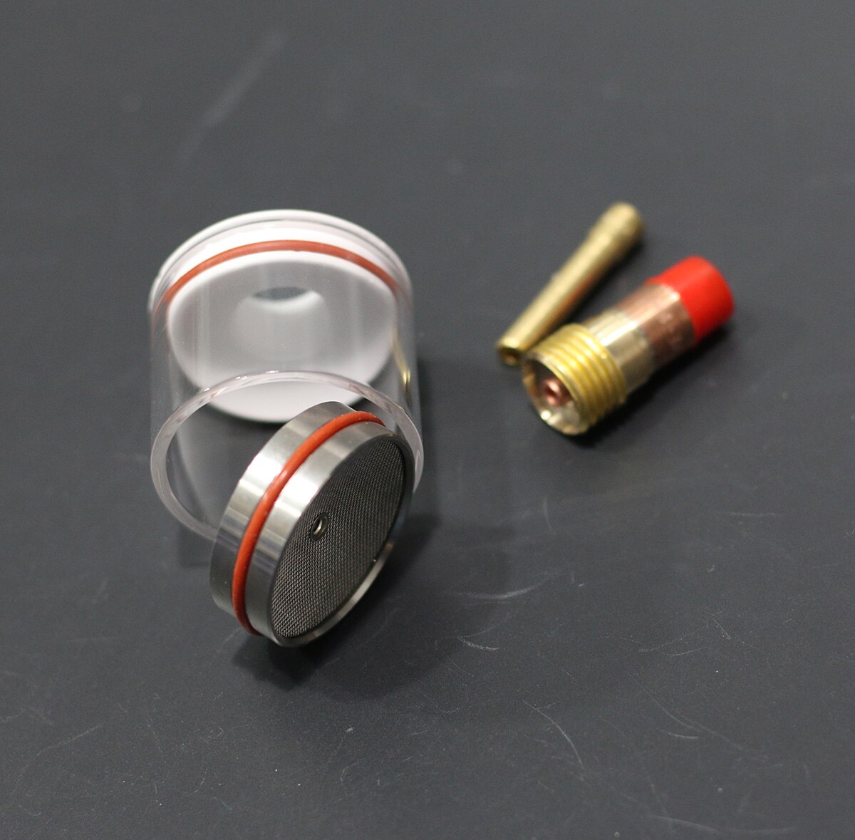 Tig Pyrex Cup Gas Lens Kit 20# TIG Welding Glass Cups For All WP17/18/26 Argon Torch