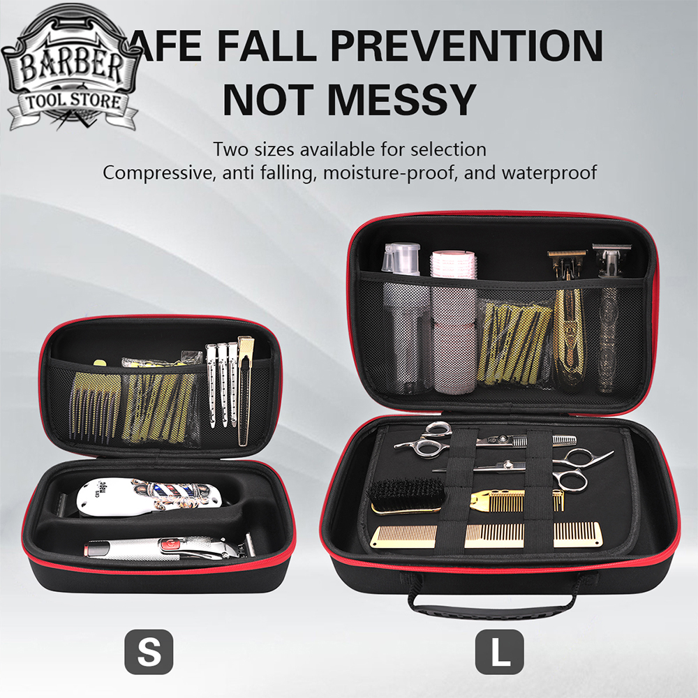 Kapsalon Kappers Gereedschapskoffer Kapper Draagbare Schaar Clip Opbergdoos Professionele Styling Tools Accessoires Benodigdheden