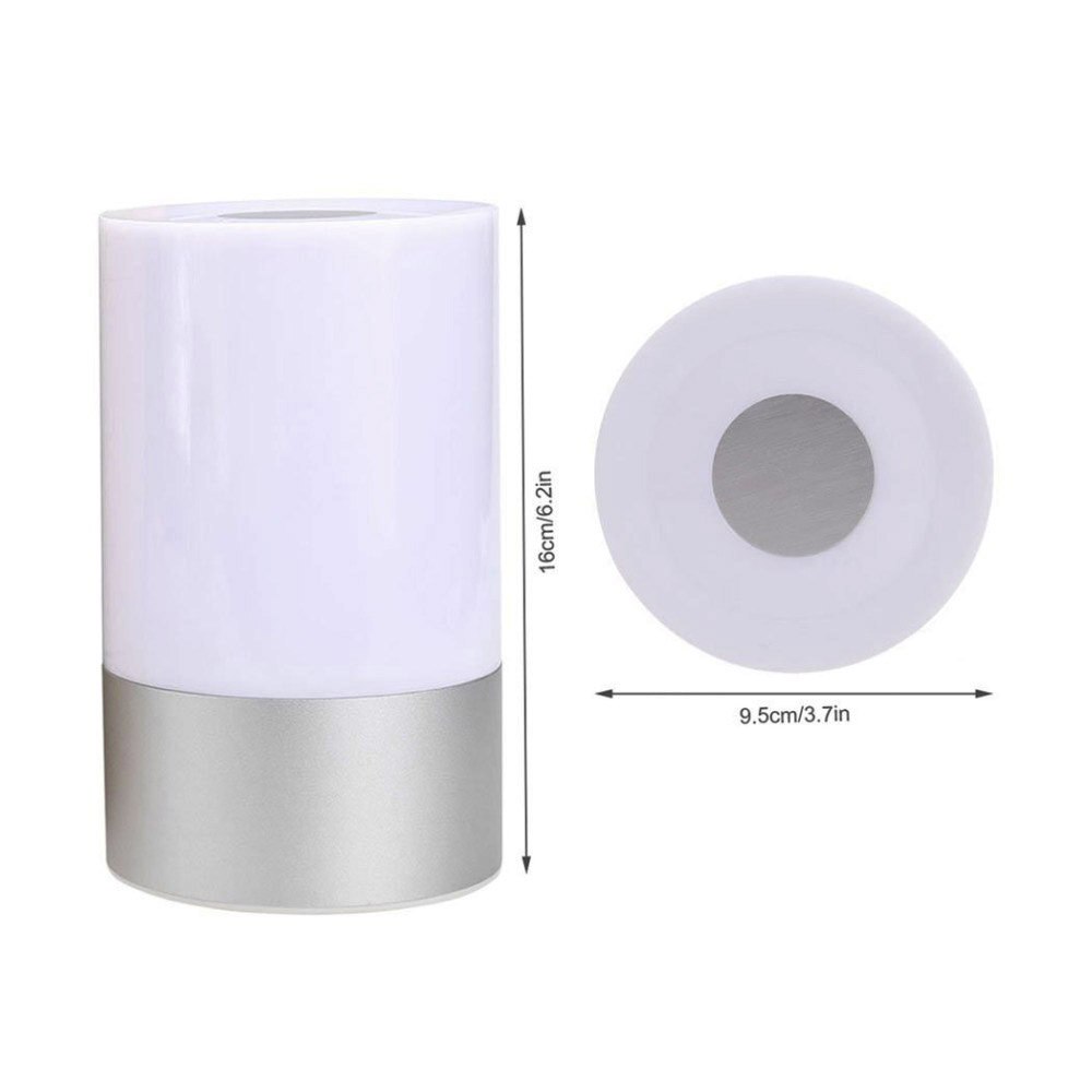 MANBUY LED Cilinder Dimbare Atmoshere Touch Senor Controle Lezen Camping Lantaarns Valentine Romantische Sfeer Kleurverloop