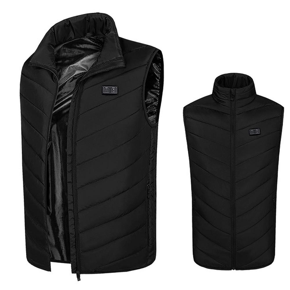 Drie-Snelheid Verwarmd Vest Elektrische Verwarmde Jassen Smart Elektrische Verwarming Gilet Voor Mannen Vrouwen Winter Warmte Jas Usb Verwarming jas