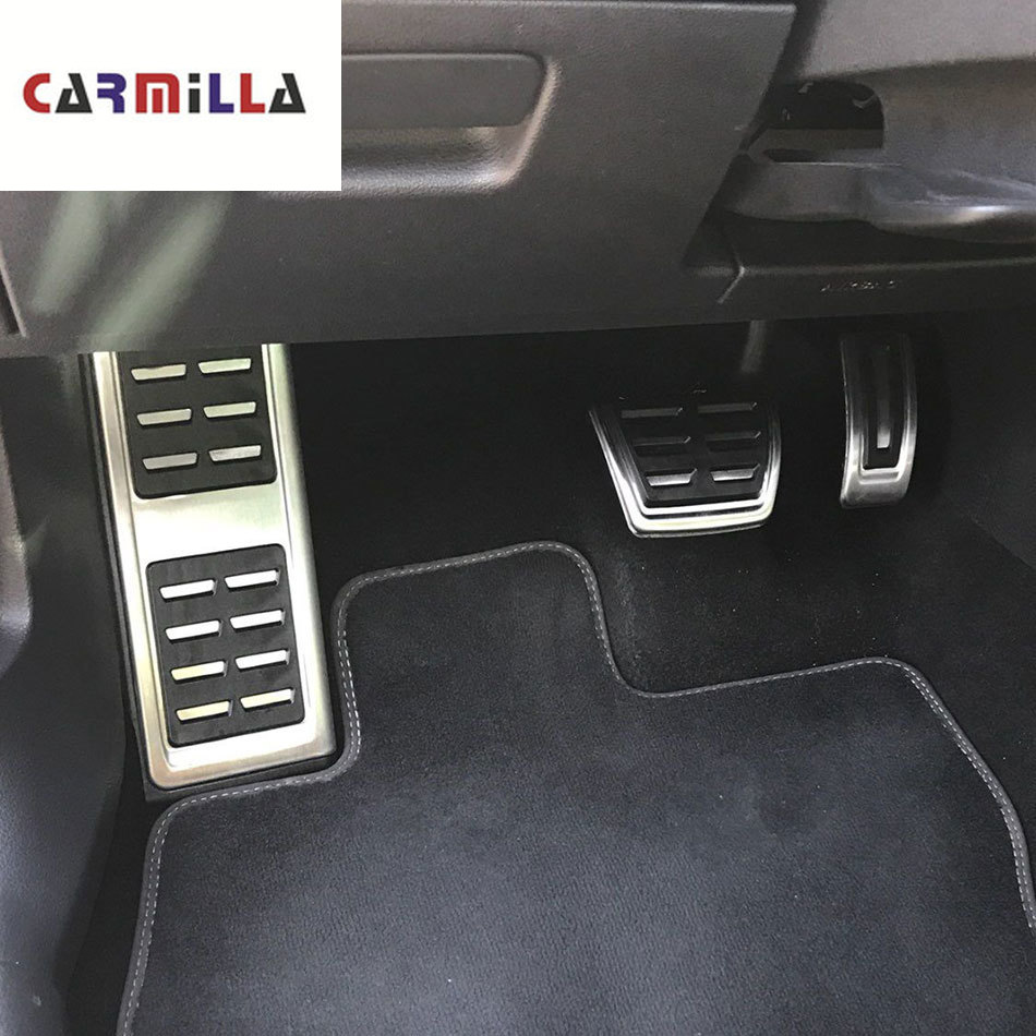 LHD-pedales para coche, para VW Tiguan Passat B8 Golf 7 t-cross t-roc Troc para Skoda Octavia A7 Golf 7 para Seat Leon 5F MK3