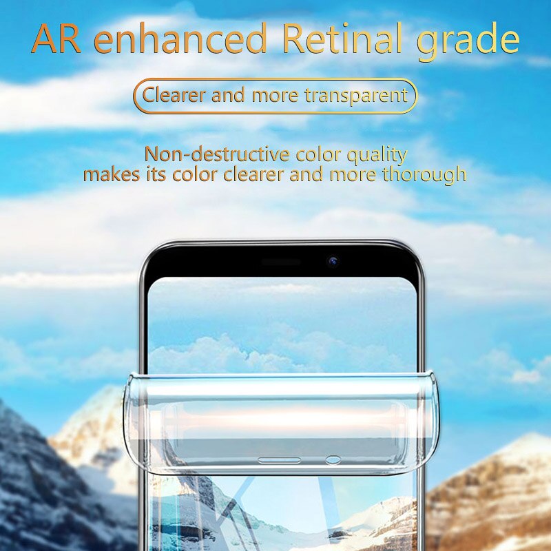 Protector de pantalla para OPPO AX7 A8 A31 Reno2 Z, película protectora de hidrogel para OPPO AX7 RenoZ Reno 2Z 2F, sin vidrio