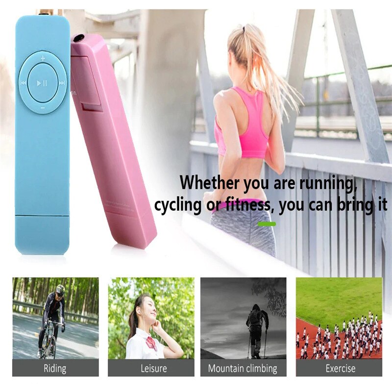 USB Plug-in Card Digital Music Player MP3 Player / U Disk Multi Sound Simple And Stylish Mini Mp3 Player