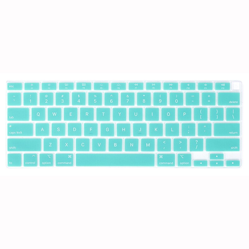 US layout silicone keyboard cover for Macbook Air 13 A2179 keyboard protector: SanYeCao