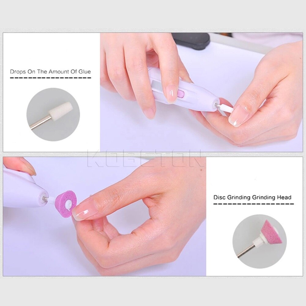 Elektryczne pilniki robić paznokci piłowanie salon kształtownik maszyna robić manicure zestaw urządzenie robić Sztuka wiertła bufory narzędzie