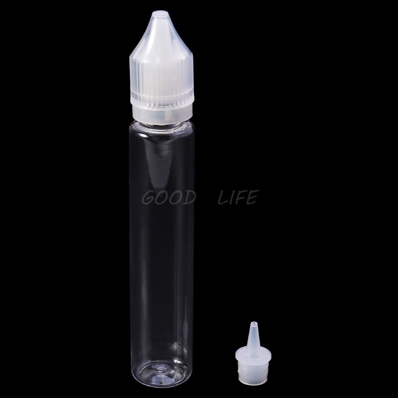 10ml-120ml pet plastic lege druppelaar vloeistof oog helder water fles lange punt dop