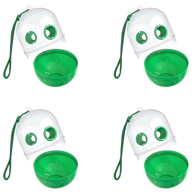 Wesp Val Set Van 4 Wesp Repellent Wespen Dier Vriendelijke Live Val Wesp Val Voor Opknoping Wesp Val: Default Title