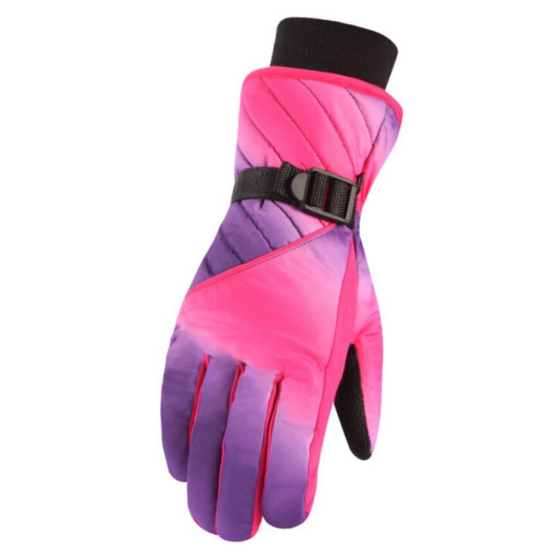Aolikes winter ski handschoenen meisjes jongens volwassenen waterdichte warme handschoenen sneeuw kinderen winddichte ski snowboard handschoenen