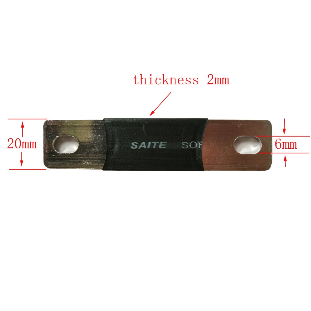 400A Pure Copper Nickel Plate Busbar For Lithium 3.7V 3.2V Lifepo4 Battery Cell Connector Antioxidation For 280Ah 2mm thick