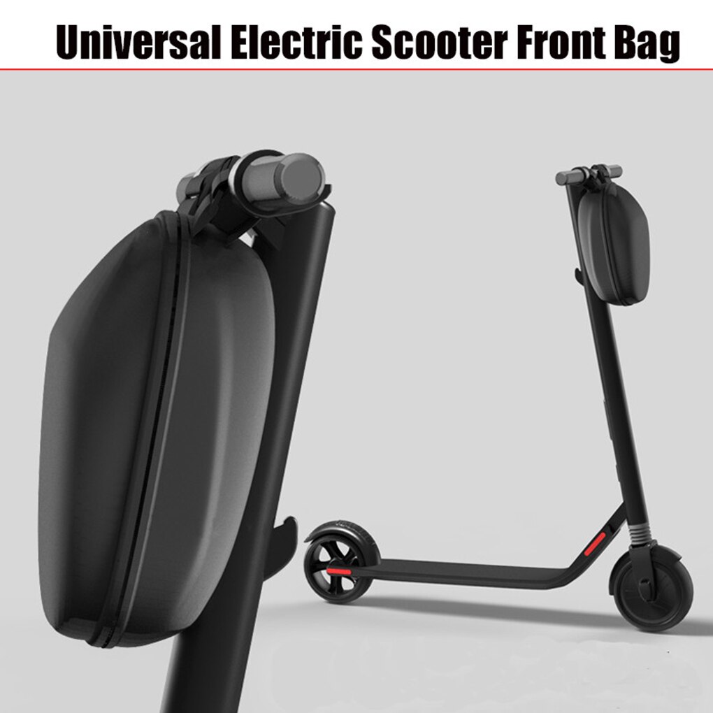 Substituição para xiaomi m365 scooter elétrico frente carry saco guiador montado zíper eva caso de armazenamento