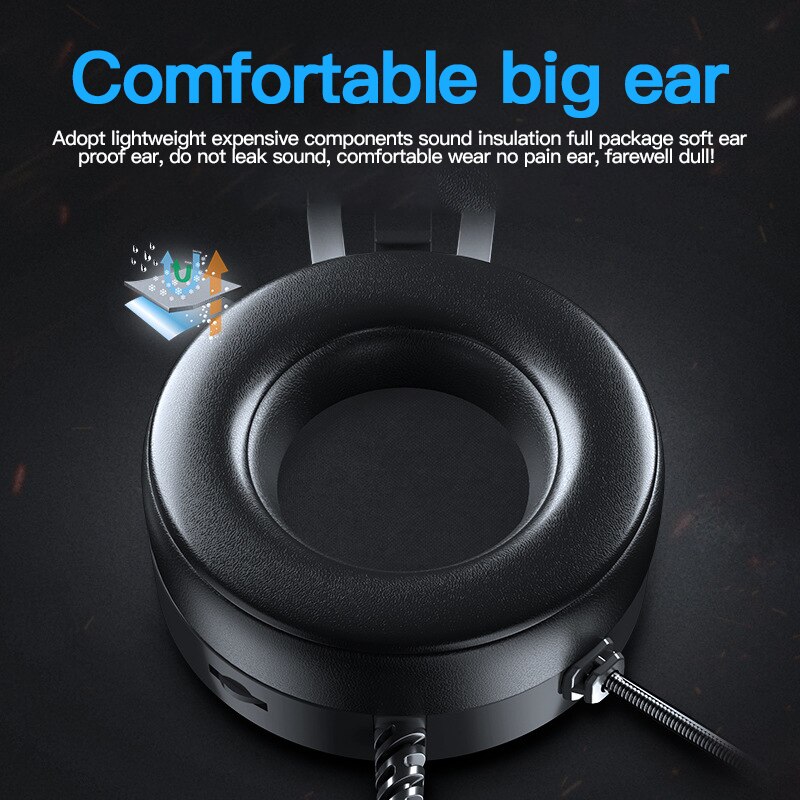 Q9 Wired Studio Pro DJ Headphones With Microphone Over Ear HiFi Monitor Music Headset Gaming Earphone For Phone PC