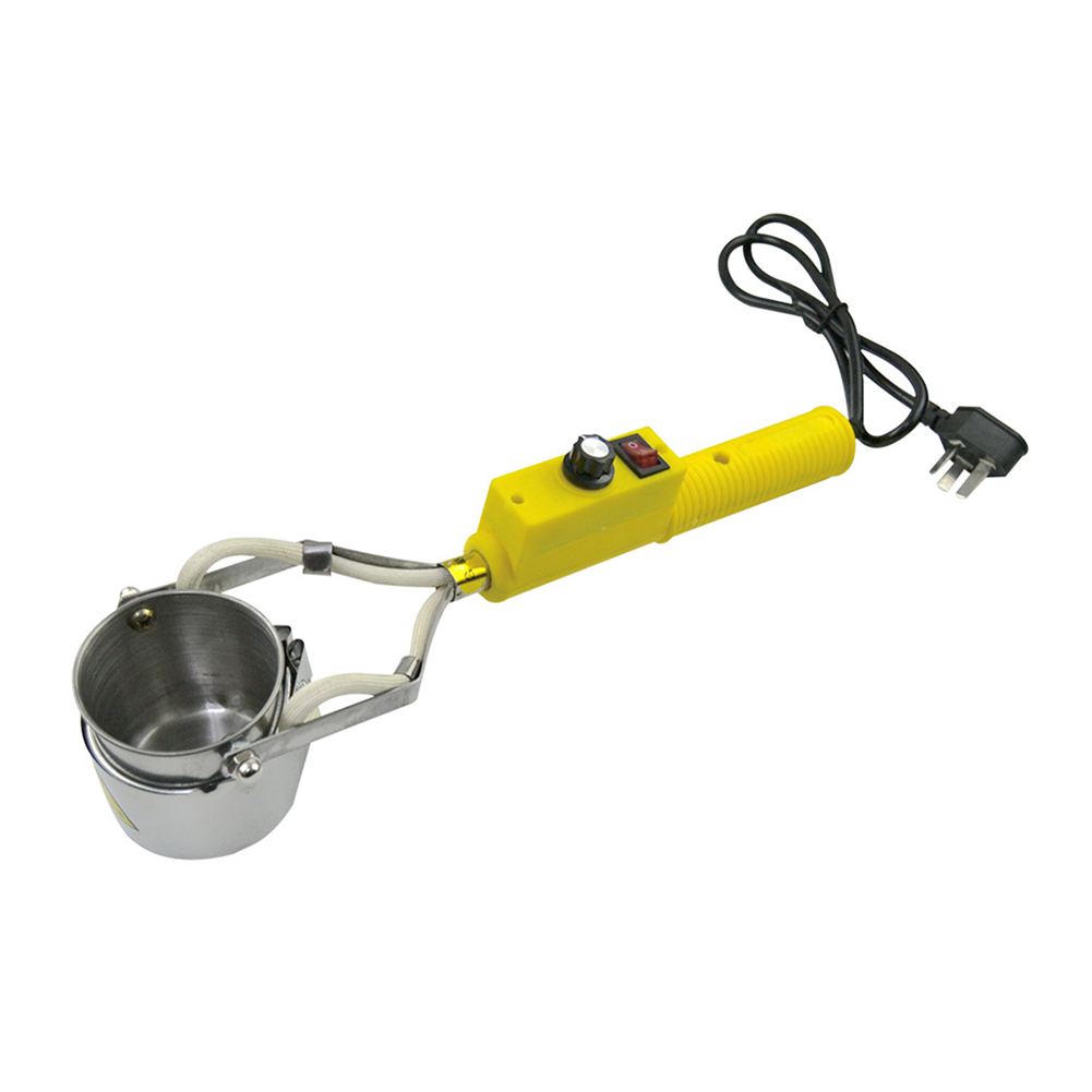 Tin Melting Solder 300W/500W Portable Pot Furnace Handheld Repair Furnace Desoldering Bath Tool Adjustable Temperature Control: 300W