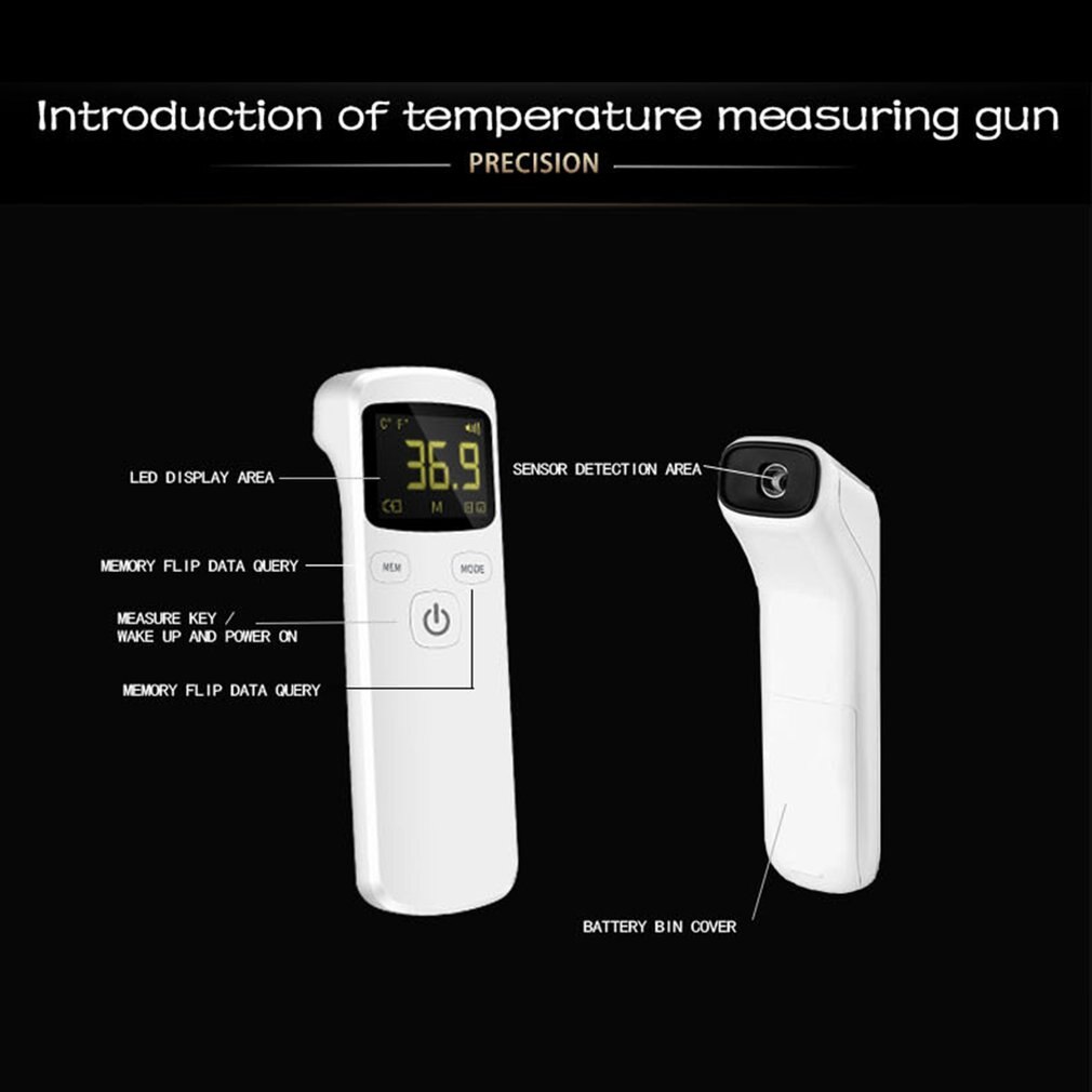 Nwe Body Thermometer Non-contact Ir Infrarood Voorhoofd Temperatuurmeting Digitale Infrarood Koorts Oor Thermometer