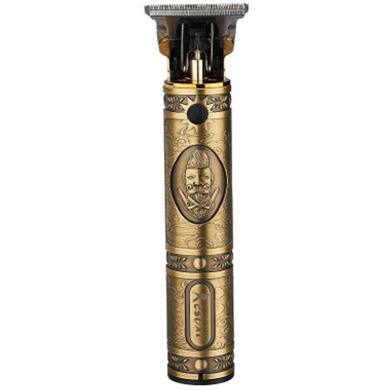 Resuxi Professionele Tondeuse Kapper Kapsel Sculptuur Cutter Oplaadbare Scheermes Trimmer Draadloze Rand Voor Mannen