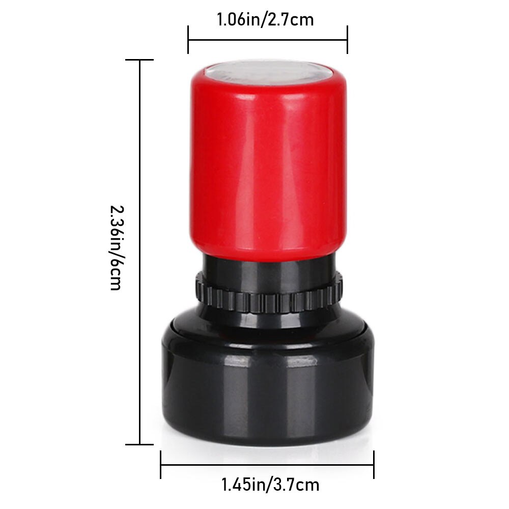 1 PC Learning Clock Stamp Clock Dial Teaching Seal Aids Recognition Student Stamps Teaching Tools 30mm School Supplies