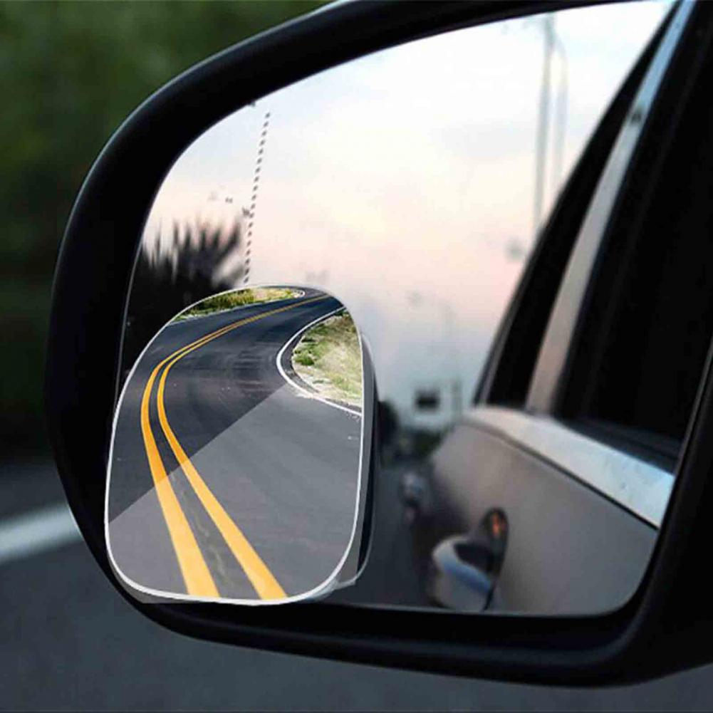 2Pcs/Set Side View Mirror Safe ABS Flexible 360 Degree Mini Side View Mirror Rear View Mirror for Auto