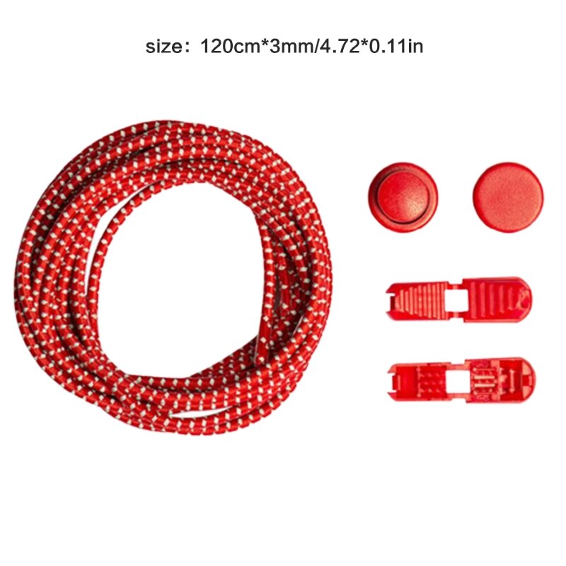 Keine Krawatte Schnürsenkel Erwachsene Elastische Schnürsenkel Schloss Band, 3 Paare Reflektierende Ersetzen Tieless Schnürsenkel für Turnschuhe