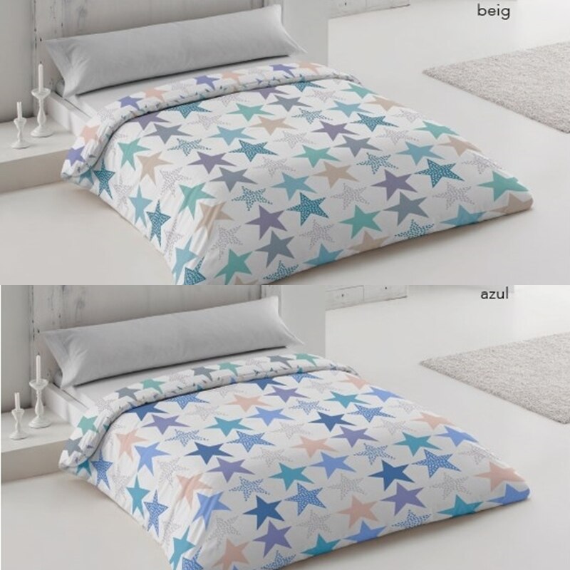 Edredon nórdico ESTRELLAS Cama 90, 105 - REVERSIBLE