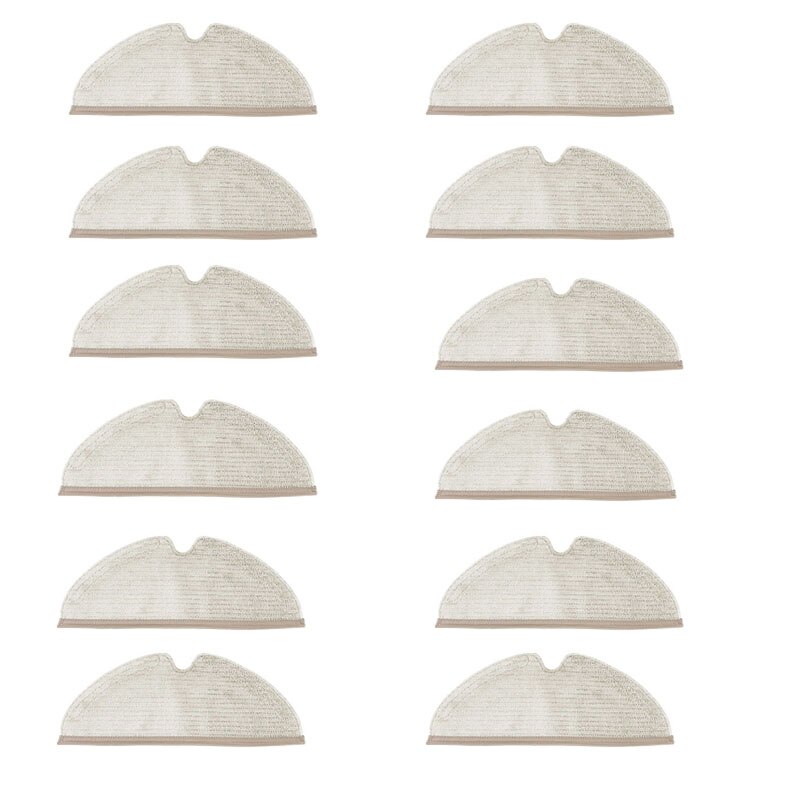 Accesorios para mopa Roborock S5 Max S6 Pure S6 MaxV S5 S51 S50 S55 Xiaowa E25 E35, piezas de limpiador al vacío, novedad: 12pcs