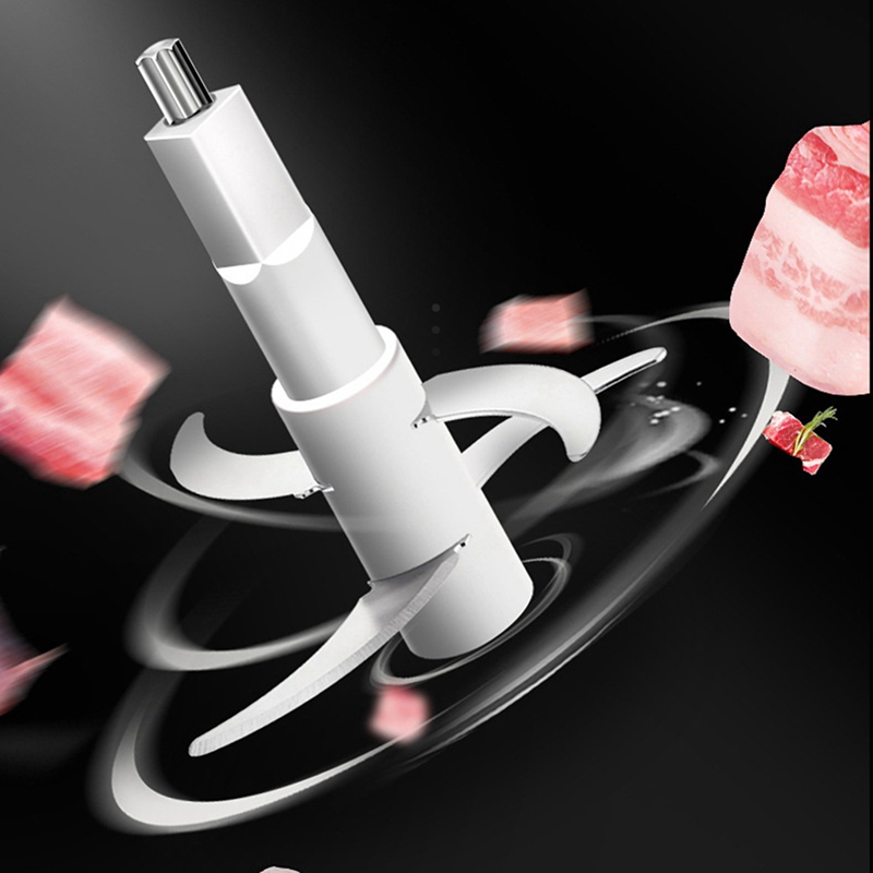 Top Food Processor Stainless Steel Meat Grinder 2L Mini Electric Food Chopper Blender Machine Kitchen Appliances,EU Plug