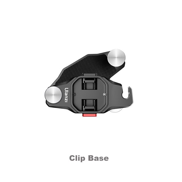 Ulanzi griffe fixation rapide plaque pince DSLR GoPro Action caméra sac à dos sangle pince trépied adaptateur cardan stabilisateur plaque de montage: option E