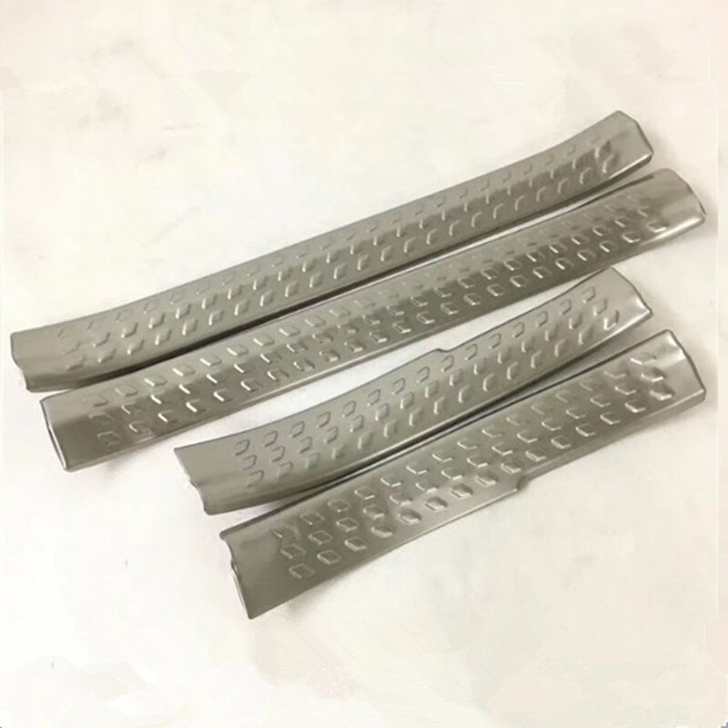 For Toyota CHR C-HR Stainless Steel Car Door Sill Protetive Guard Cover Inner-Built Door Sill Scuff Plate Cover CHR