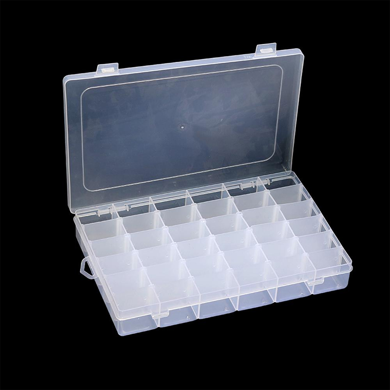 Bobinas de hilo de plástico con bobinadora y caja organizadora de bordado, juego de almacenamiento de costura artesanal, punto de cruz, 100 piezas