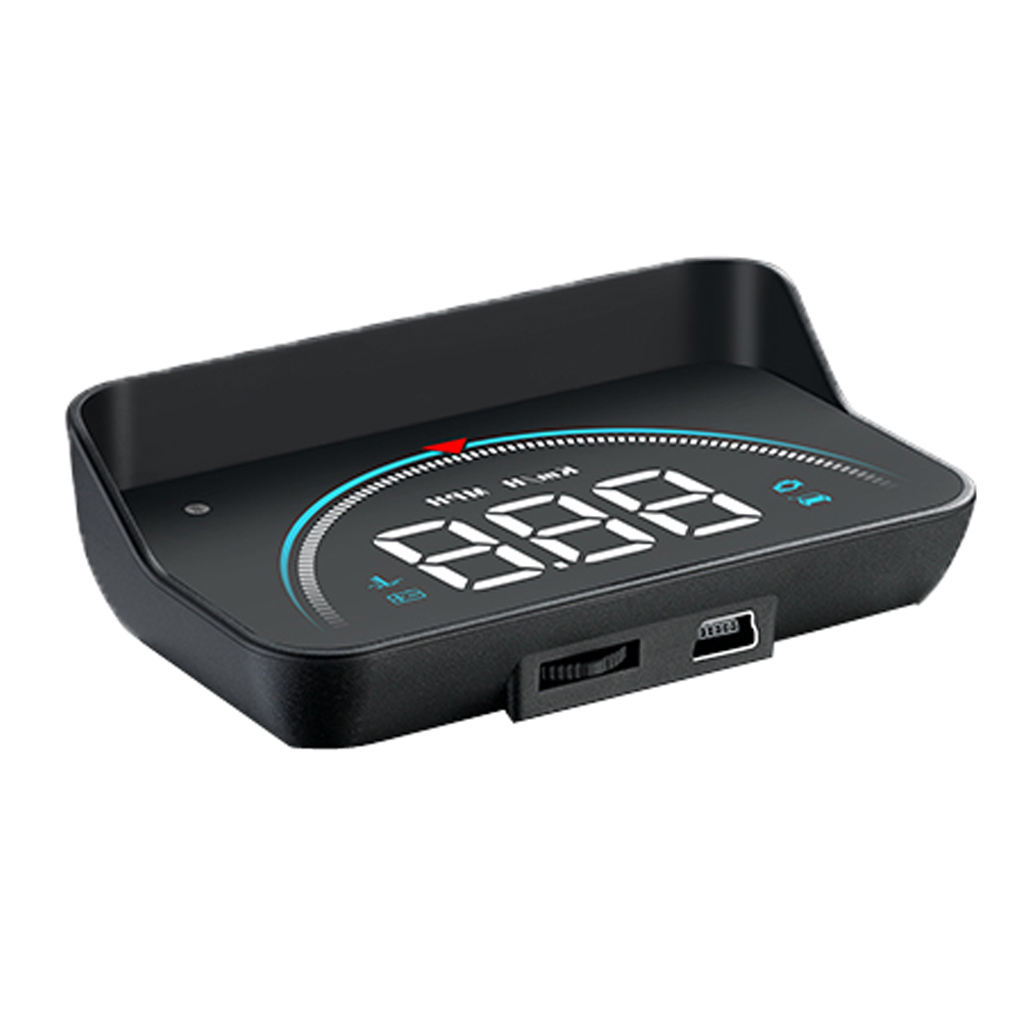 Velocímetro Digital M8 para coche, odómetro, pantalla frontal, alarma de advertencia de exceso de velocidad, HUD