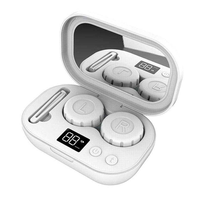 Contact Lens Ultrasonic Cleaning Machine 58000Hz High Frequency Vibration Timing Rechargeable Cleaner: Default Title